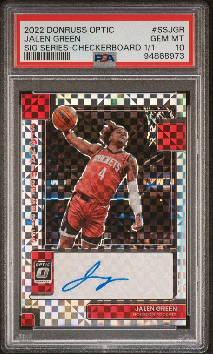 その他 21-22 Donruss choice Jalen green PSA 10 Jalen Green 2021-22 Panini Donruss Great X-Pectations Rookie #11