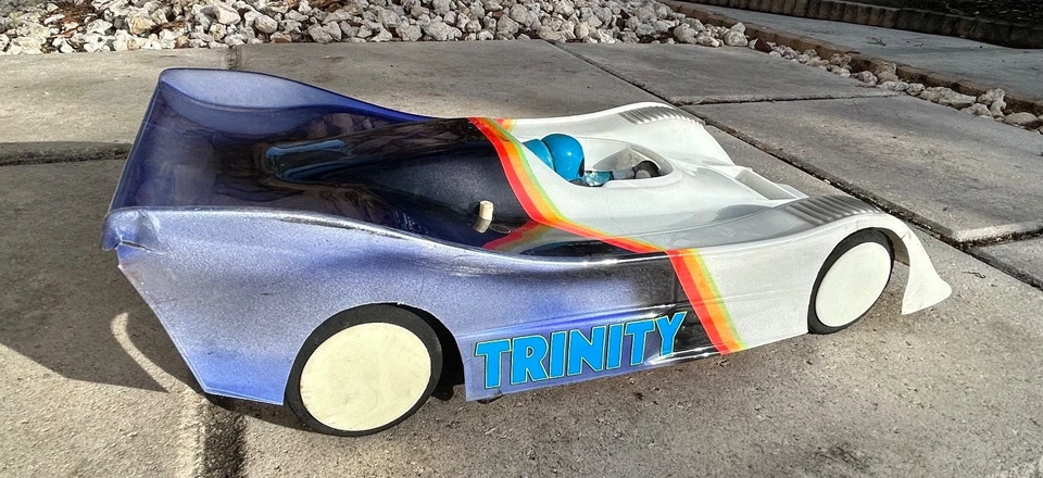 Vintage onroad pan car 1/10 Trc Composite Craft Lynx 2 Andys  body  - Image 4 of 4