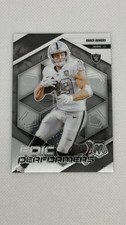 2025 Panini Mosaic Brock Bowers Epic Performers #4 Raiders Rookie Insert