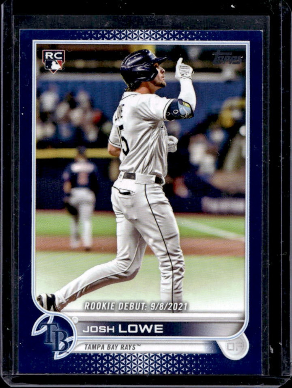 2022 Topps Update Josh Lowe RC Royal Blue Rookie #US287 Rays