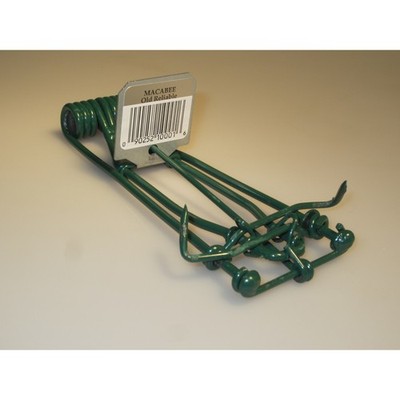 Macabee Spring Loaded Green Wire Gopher Tunnel Traps 24 Pack