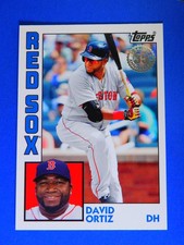 David Ortiz 2019 Topps #T84-98 1984 Boston Red Sox