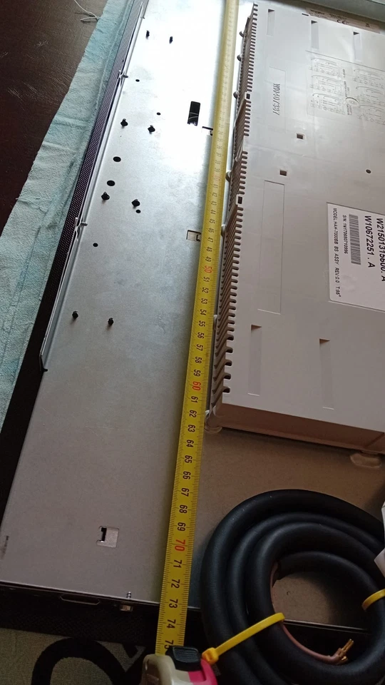 piano cottura 4 fuochi nero - Immagine 2 di 4