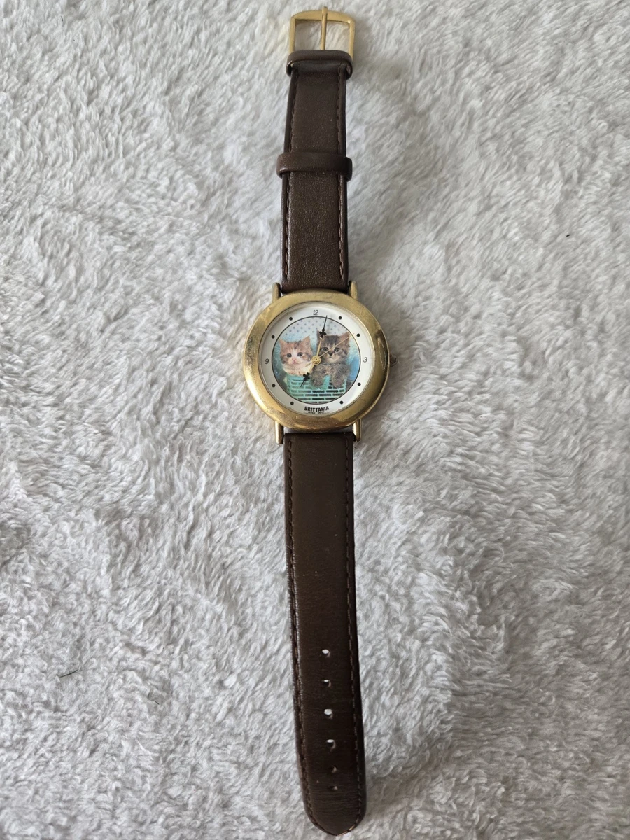 Vintage Brittania Levi Strauss Brown Strap Watch Levi main image 4