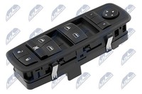 Schalter Fensterheber NTY EWS-CH-017 12V FüR Jeep Cherokee KK CRD 4X4 Allrad 5