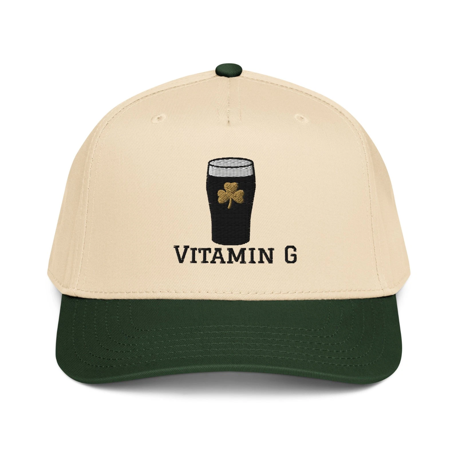 Embroidered Vitamin G Guinness Hat Embroidered Guinness Hat Drinking Hat