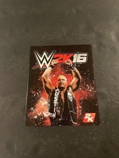 wwe 2k16 ps3 Manual Only