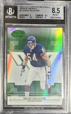 2006 Leaf Certified Materials Mirrior Emerald #25 Urlacher 1/5 BGS 8.5 POP 1/1