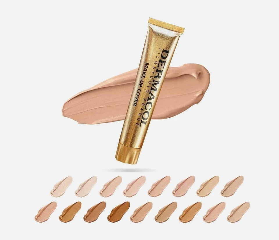 Dermacol Maquillaje Cubierta Líquida Mate Base Impermeable SPF30 Corrector 30g y Foto 2 de 2