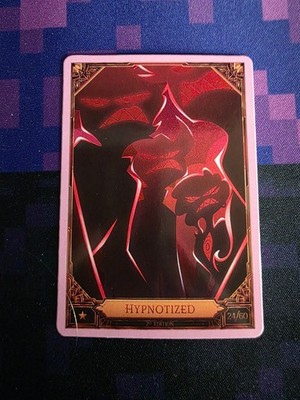 Hypnotized 24/60 Hazbin Hotel Trading Card 2nd Edition Foil Pink Season 2