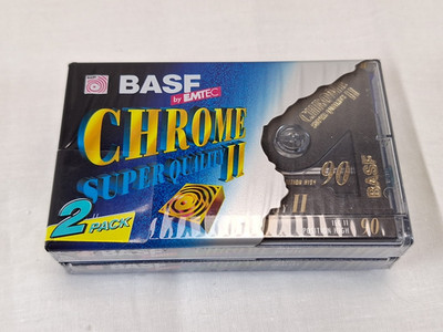 BASF Chrome Super Quality II 2 Pack Doppelpack MC NEU OVP