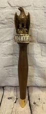 NOS New Old Stock Vintage 1980's MICHELOB LIGHT Wood Beer Tap Handle 16” Eagle