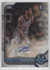 2021 Bowman U Chrome Prospect Silver Wave Refractor 126/199 Tyler Beard Auto 0v1