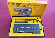 '78 KODAK EKTRALITE 10 CAMERA OUTFIT w/ORIGINAL BOX, MANUAL  STRAP-EXCELLENT.