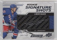 2019-20 Upper Deck Engrained Rookie Signature Shots 109/249 Libor Hajek Auto n1u
