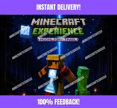 MOONLIGHT TRAIL Minecraft Experience Cape - SENT INSTANTLY 