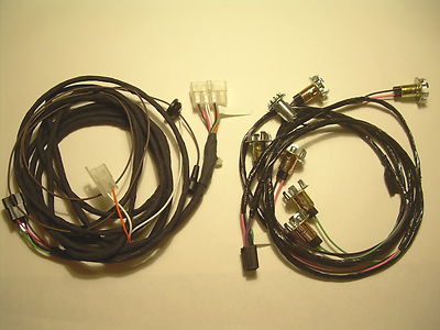 1960 Impala Rear Light Wiring Harness Front and Rear Section 2 and 4