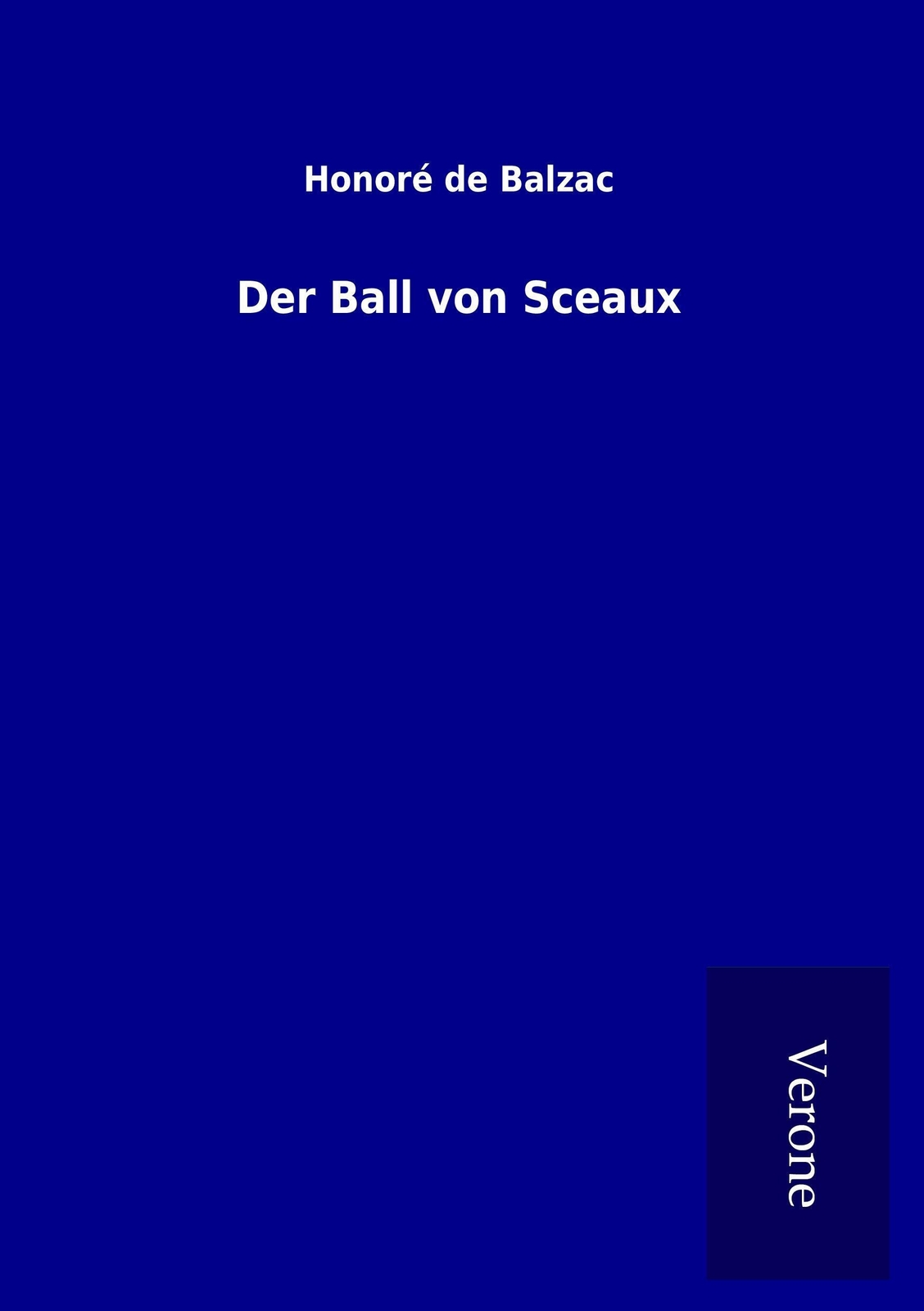 Thumbnail - Honoré De Balzac | Der Ball Von Sceaux | Taschenbuch | Deutsch (2016)