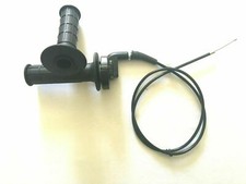 Barra de agarre de mango giratorio y cable de acelerador para Honda XL100, XL100S, LX125, XL125S 7/8"