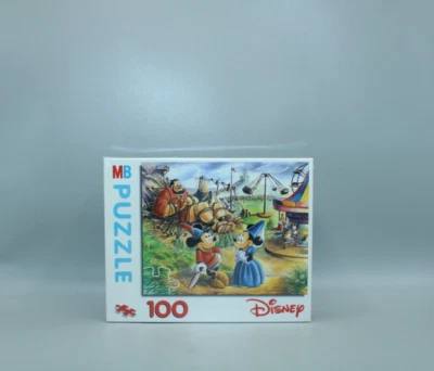 🧩NEU: Disney Les contes de fees Mickey und Minnie Puzzle MB 100 Teile jigsaw🧩 - Bild 1 von 4