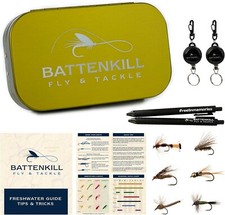 Fly Fishing Flies - Fly Fishing Accessories - Fishing Kit, Trout Lures,