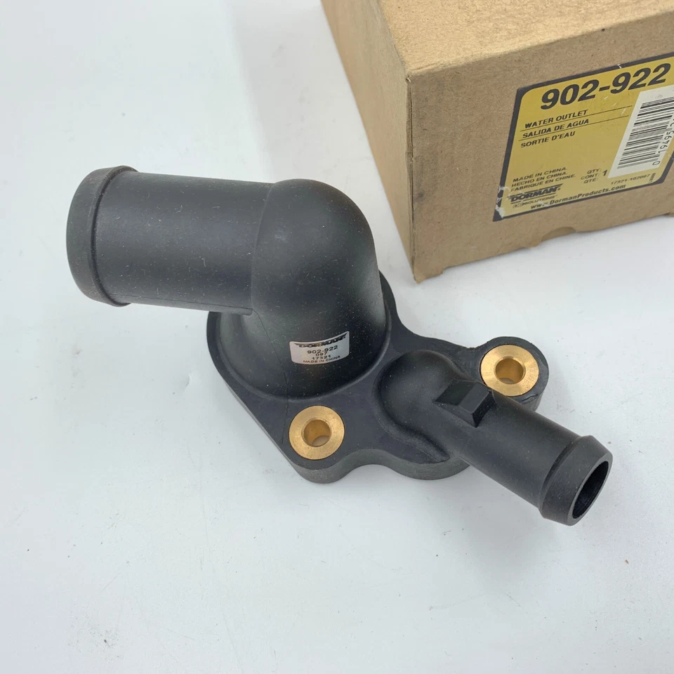 Carcasa termostato refrigerante motor Dorman 902-922 para 02-09 Mini Cooper 1,6 L Foto 3 de 4