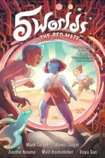 5 Worlds Book 3: The Red Maze - Paperback By Siegel, Mark - GOOD