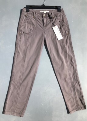MARRAKECH MCMCC ANTHROPOLOGIE WOMEN'S BROWN UTILITY PANTS SIZE 25