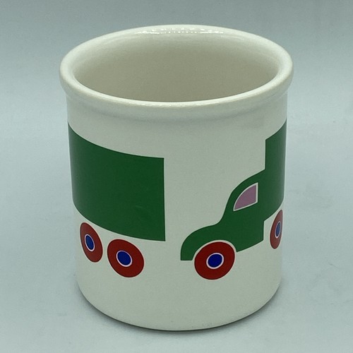 Vintage 1980s Marimekko Pflatzgraff Green Red Cargo Box Truck Trucker Gift USA - Picture 4 of 8