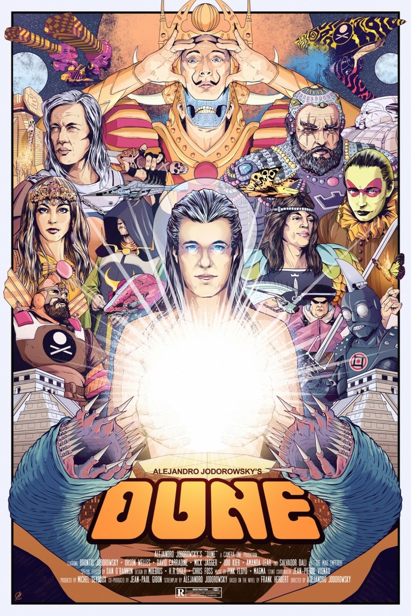 ホドロフスキーのDUNE ポスター Jodorowsky's Dune (2013) Original Movie Posters
