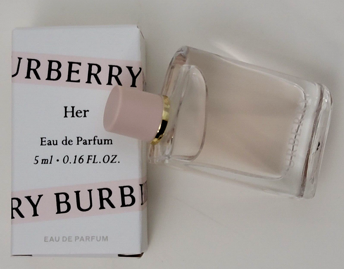 Burberry Her 香水 88ml+キャンドル+ミニ香水 5ml BURBERRY HER EAU DE PARFUM 0.16 fl oz / 5 ml MINIATURE SPLASH FOR
