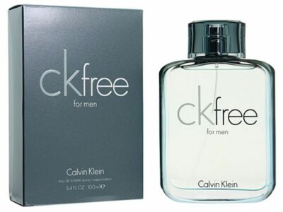 CKFREE FOR MEN EAU DE TOILETTE 100ml BY CALVIN KLEIN ORIGINAL Spray