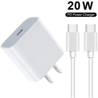 For AT&T Sonim XP10 Phone USB-C Fast Charger/6FT Type-C Cable