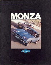 1977 Chevrolet Monza 22 Hatchback Spyder Coupe Zo2 Nos Sales Brochure