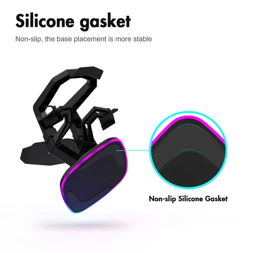 RGB Charging Dock Station Stand Holder For Pico Neo3 VR Headset & Controllers