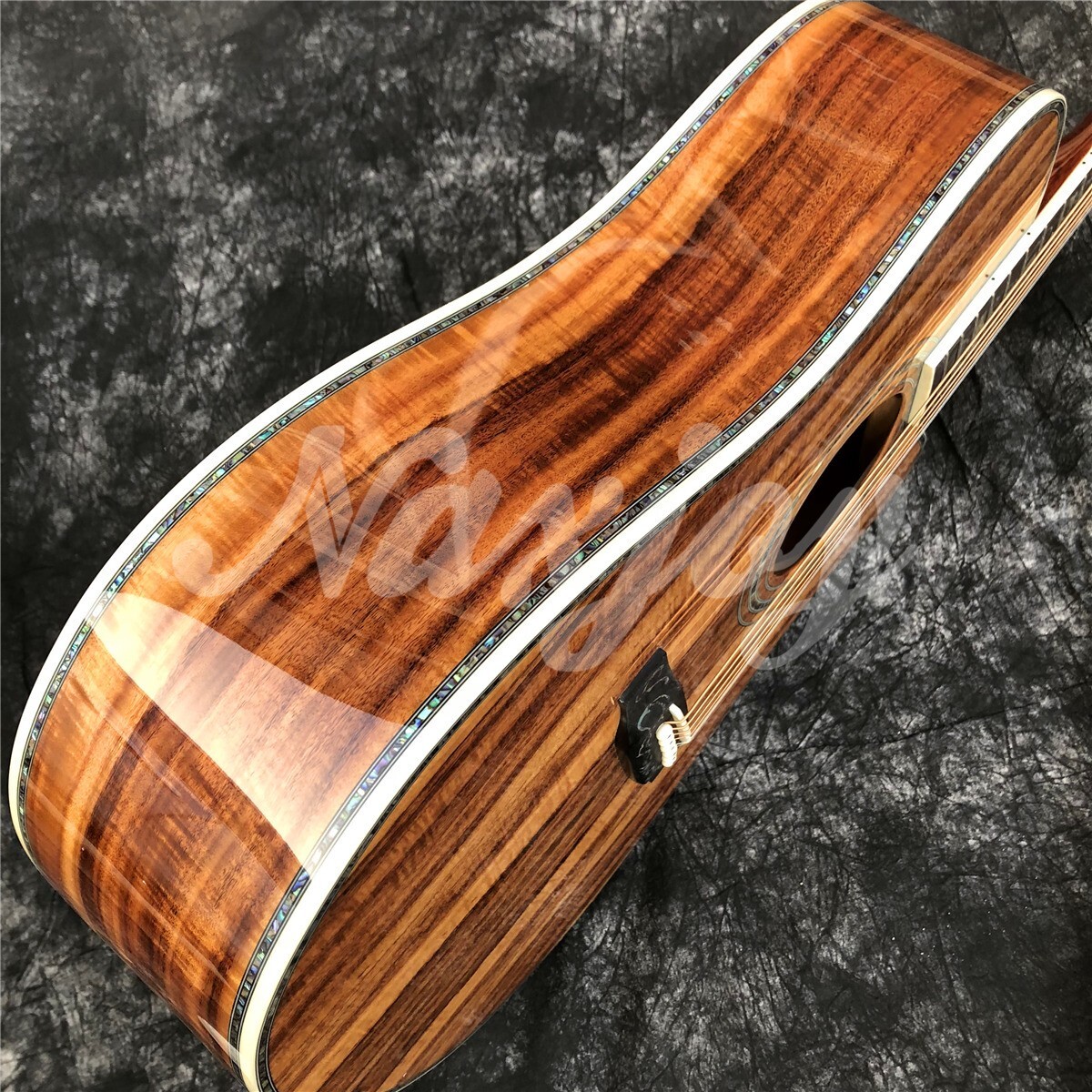 Chitarra Acustica Grote Custom Dreadnought 41" – Tutto Legno Koa, Tastiera Ebano