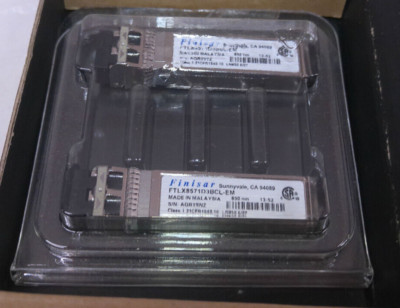 Lot 2 Finisar FTLX8571D3BCL SFP+ Transceiver Module