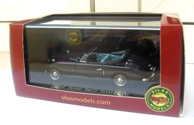 Jensen Early Interceptor open 52 Silas MIB 1:43 n matrix neo jaguar rolls royce - Imagen 3 de 4