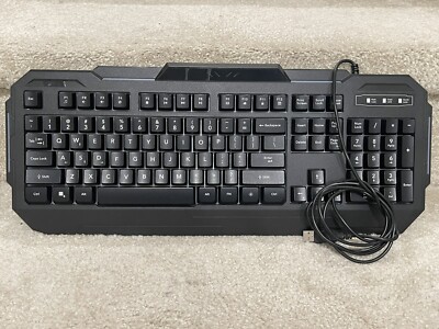 BUGHA RGB Class 1 LED USB Wired Gaming Keyboard for PC