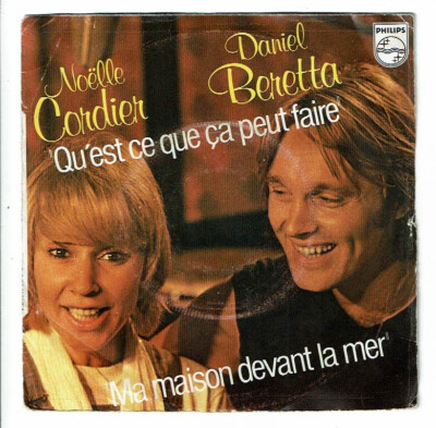 Noelle CORDIER & Daniel BERETTA Vinyl 45T 7'' WAS KANN ES TUN = EX