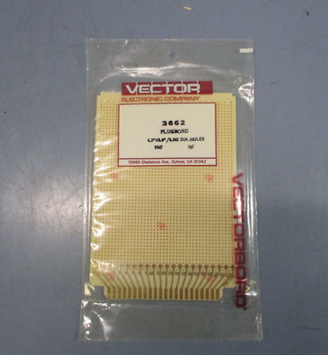 Vector 3662 Electronic Plugboard 4.5''/6.5''/0.042 Dia. Holes
