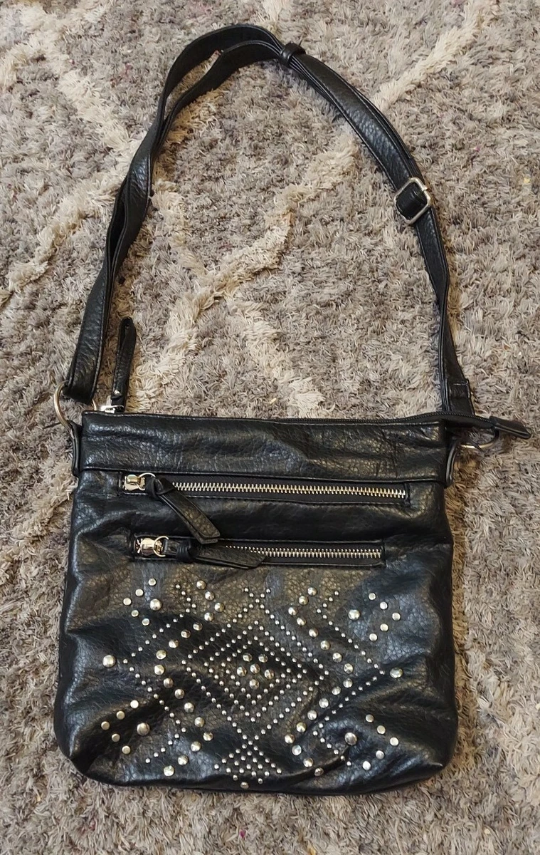 Black sale studded purse