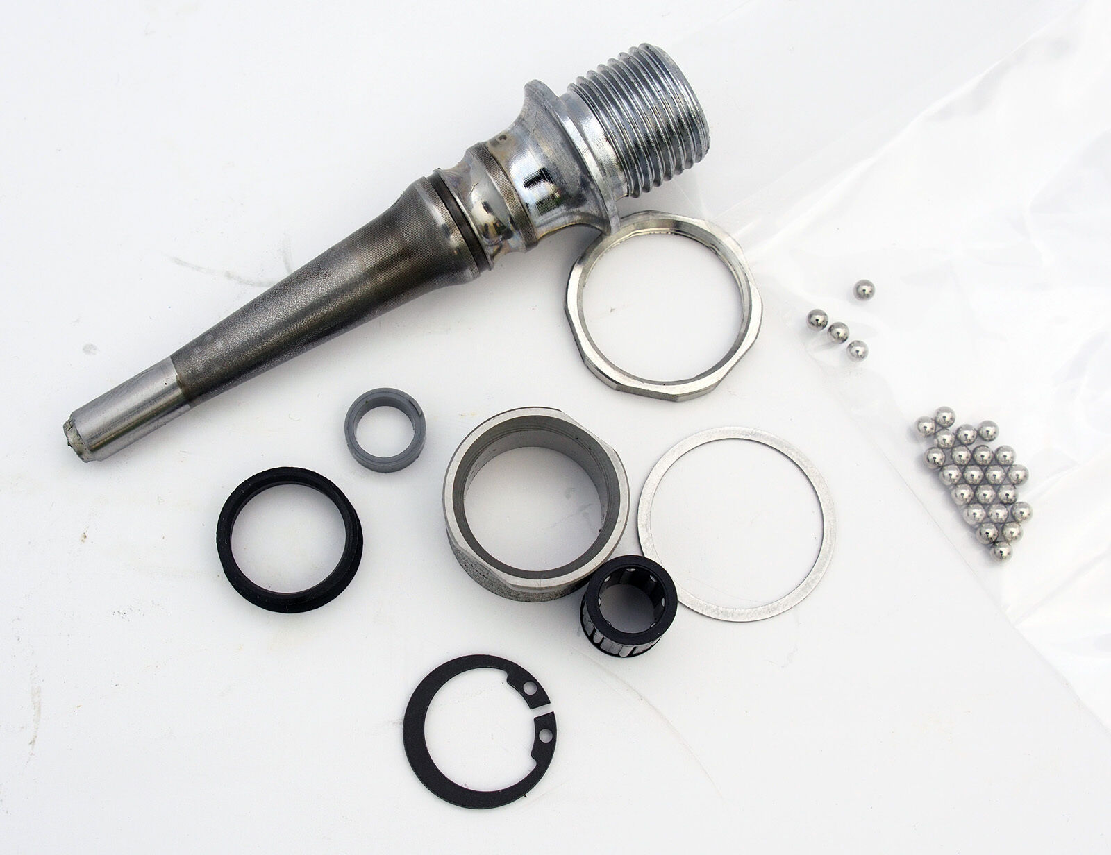 Shimano Dura Ace PD-7810/7900/9000 Pedal Axle Assembly, Left, PD-7800 Usable