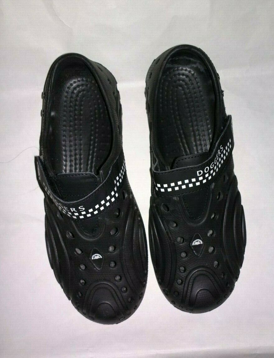 Doggers Ranking TOP5 Black Women's Closed Clogs Adjustable Size Shoes 8 7 San Jose Mall W Slip-on