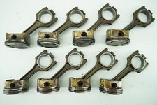 2003-2006 Porsche Cayenne 4.5l Engine Motor Piston Connecting Rod 8-set Oem