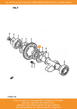 SUZUKI Inner Race, Driven Gear, 12669-38200 OEM