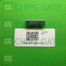 2PCS PIC16F1827-I/P IC MCU 8BIT 7KB FLASH 18DIP Microchip