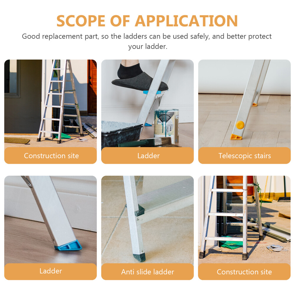 4pcs extension ladder covers ladder feet foot pads cushion ladder chair