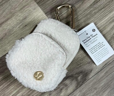 Lululemon Nano Clip On Backpack Fleece 3”x2