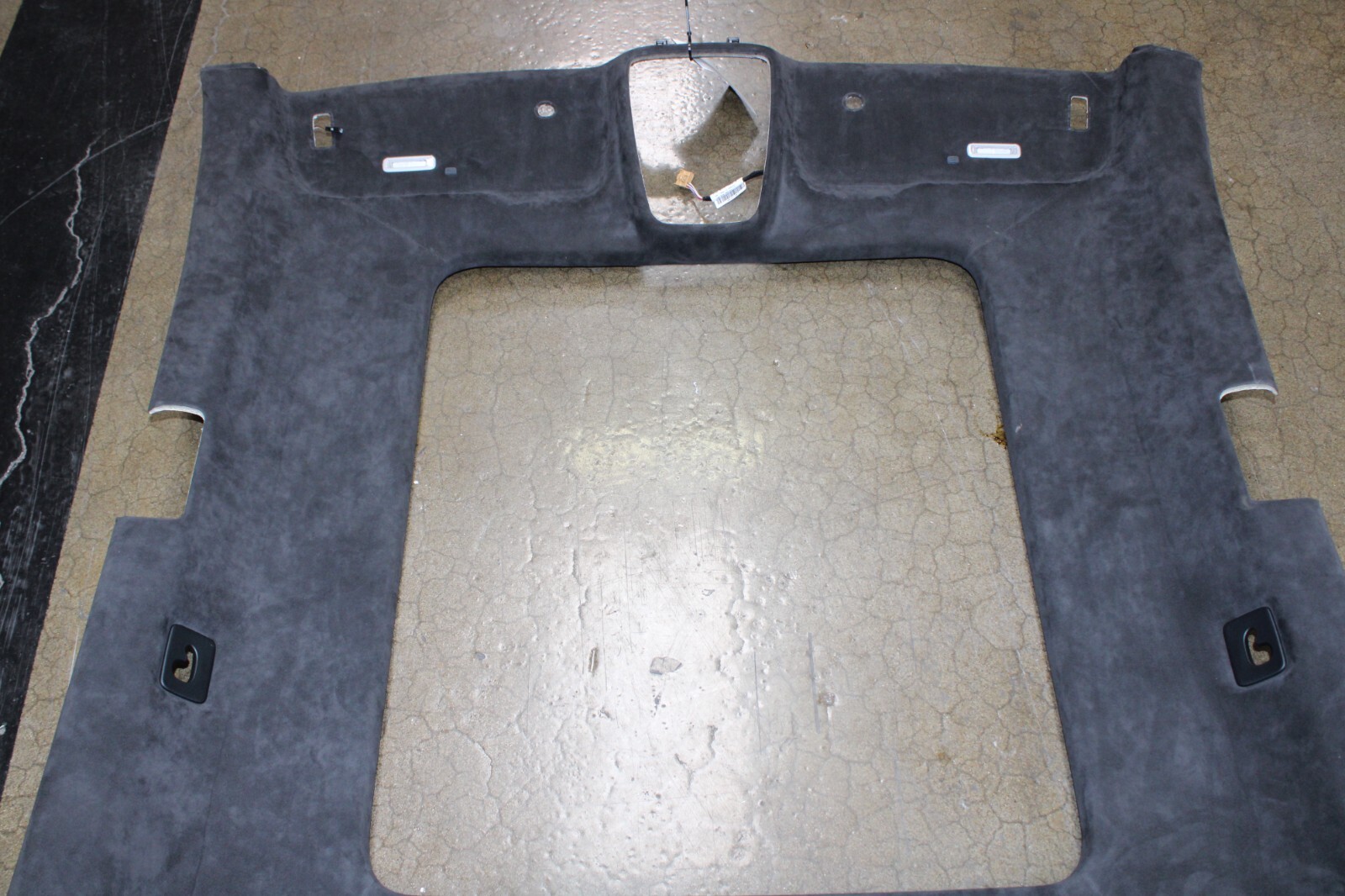 Lamborghini Urus, Headliner, Black, Alcantara, Bent, Used, P/N 4ML867505AHfT8